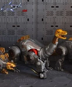 Transformers GigaPower Gigasaur HQ04R Graviter - Chrome Version