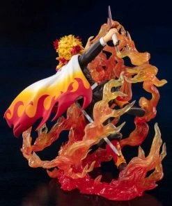 Bandai Demon Slayer: Kimetsu No Yaiba FiguartsZERO Kyojuro Rengoku - Flame Breathing Ver. Anime