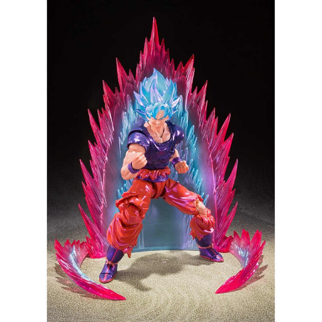Bandai S.H. Figuarts Dragon Ball - Super Saiyan God Super Saiyan Son Goku Kaio-Ken Event Exclusive Dragonball 6 Bandai S.H. Figuarts Dragon Ball - Super Saiyan God Super Saiyan Son Goku Kaio-Ken Event Exclusive Dragonball
