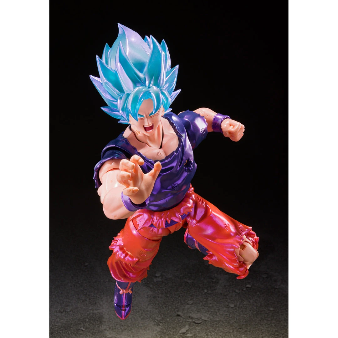 Bandai S.H. Figuarts Dragon Ball - Super Saiyan God Super Saiyan Son Goku Kaio-Ken Event Exclusive Dragonball 9 Bandai S.H. Figuarts Dragon Ball - Super Saiyan God Super Saiyan Son Goku Kaio-Ken Event Exclusive Dragonball