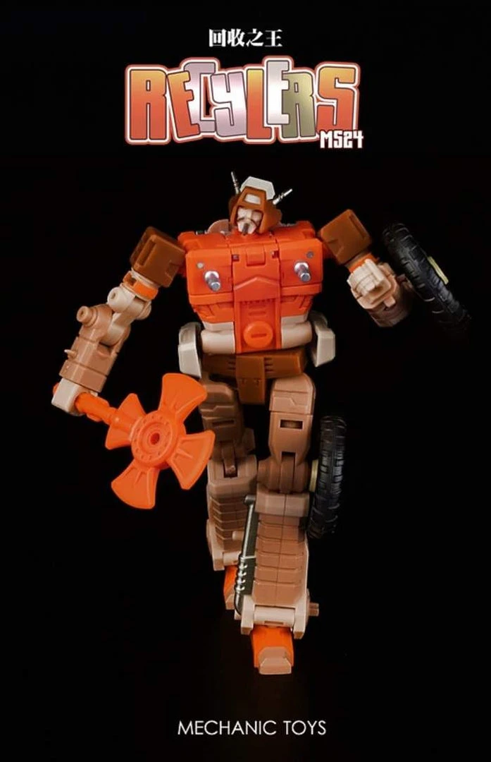 Mech Fan Toys Mech Fans Toys - Mechanic Studio MS-24 Recyclers 10 Mech Fan Toys Mech Fans Toys - Mechanic Studio MS-24 Recyclers