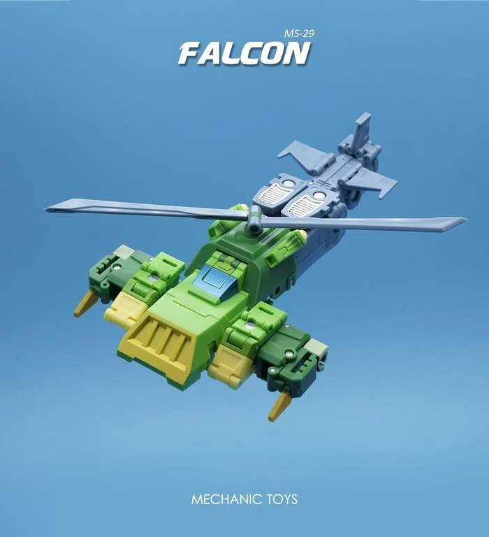 Mech Fan Toys Transformers Mech Fans Toys - Mechanic Studio MS-29 Falcon 12 Mech Fan Toys Transformers Mech Fans Toys - Mechanic Studio MS-29 Falcon