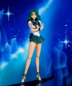 Bandai S.H. Figuarts Sailor Moon - Sailor Neptune - Animation Color Edition "Pretty Guardian Sailor Moon" Anime 9 Bandai S.H. Figuarts Sailor Moon - Sailor Neptune - Animation Color Edition