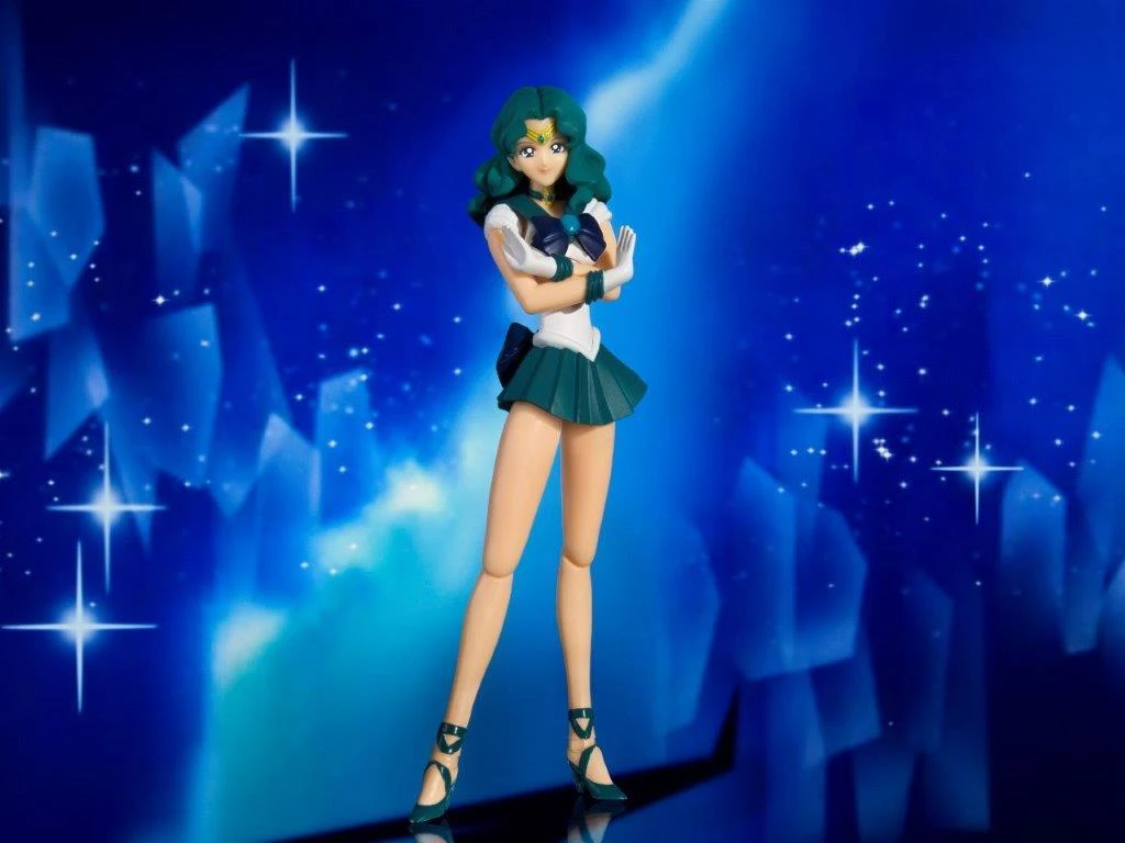 Bandai S.H. Figuarts Sailor Moon - Sailor Neptune - Animation Color Edition "Pretty Guardian Sailor Moon" Anime 4 Bandai S.H. Figuarts Sailor Moon - Sailor Neptune - Animation Color Edition "Pretty Guardian Sailor Moon" Anime