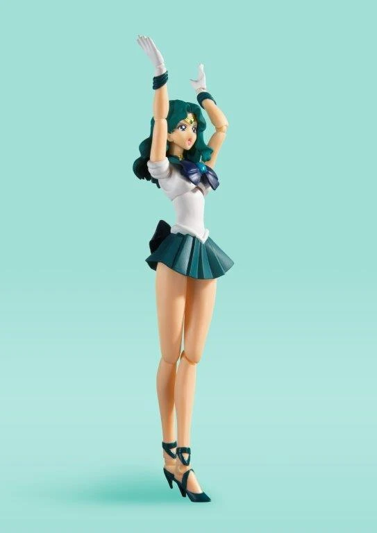 Bandai S.H. Figuarts Sailor Moon - Sailor Neptune - Animation Color Edition "Pretty Guardian Sailor Moon" Anime 5 Bandai S.H. Figuarts Sailor Moon - Sailor Neptune - Animation Color Edition "Pretty Guardian Sailor Moon" Anime
