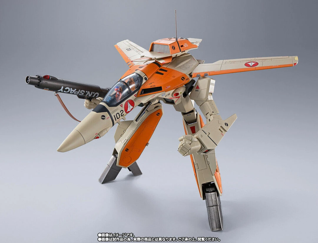 Bandai DX Chogokin Macross 1/48 Scale VF-1D Valkyrie & Fan Racer Anime 6 Bandai DX Chogokin Macross 1/48 Scale VF-1D Valkyrie & Fan Racer Anime