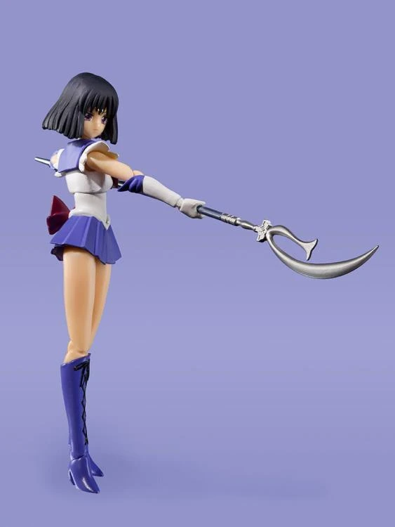 Bandai Anime S.H. Figuarts Sailor Moon - Sailor Saturn - Animation Color Edition "Pretty Guardian Sailor Moon" 7 Bandai Anime S.H. Figuarts Sailor Moon - Sailor Saturn - Animation Color Edition "Pretty Guardian Sailor Moon"