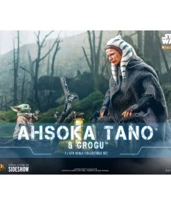 Pre-Orders Hot Toys 1/6 Scale Figure - Ahsoka Tano & Grogu (Star Wars: Episode The Mandalorian)