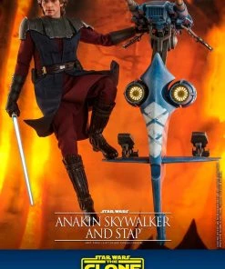 Hot Toys TV Masterpiece 1/6 Scale Figure - Anakin Skywalker & STAP (The Clone Wars)