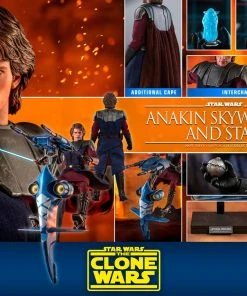 Hot Toys TV Masterpiece 1/6 Scale Figure - Anakin Skywalker & STAP (The Clone Wars)