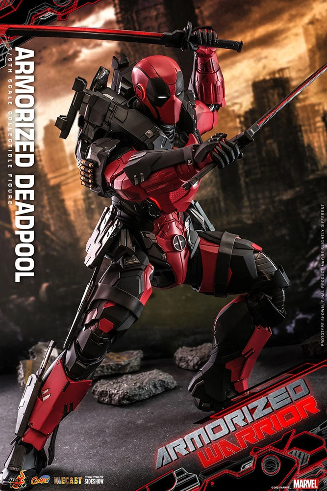 Pre-Orders Hot Toys Comic Masterpiece 1/6 Scale Figure - Armorized Deadpool 6 Pre-Orders Hot Toys Comic Masterpiece 1/6 Scale Figure - Armorized Deadpool
