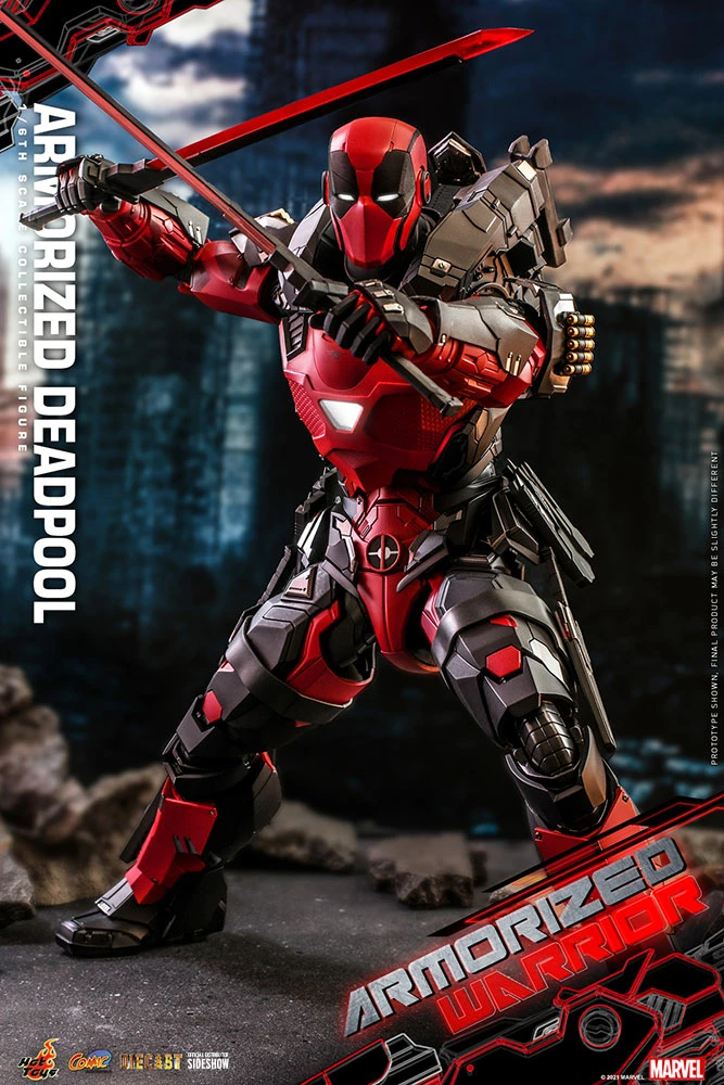Pre-Orders Hot Toys Comic Masterpiece 1/6 Scale Figure - Armorized Deadpool 10 Pre-Orders Hot Toys Comic Masterpiece 1/6 Scale Figure - Armorized Deadpool