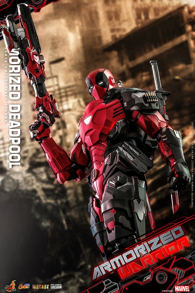 Pre-Orders Hot Toys Comic Masterpiece 1/6 Scale Figure - Armorized Deadpool 8 Pre-Orders Hot Toys Comic Masterpiece 1/6 Scale Figure - Armorized Deadpool