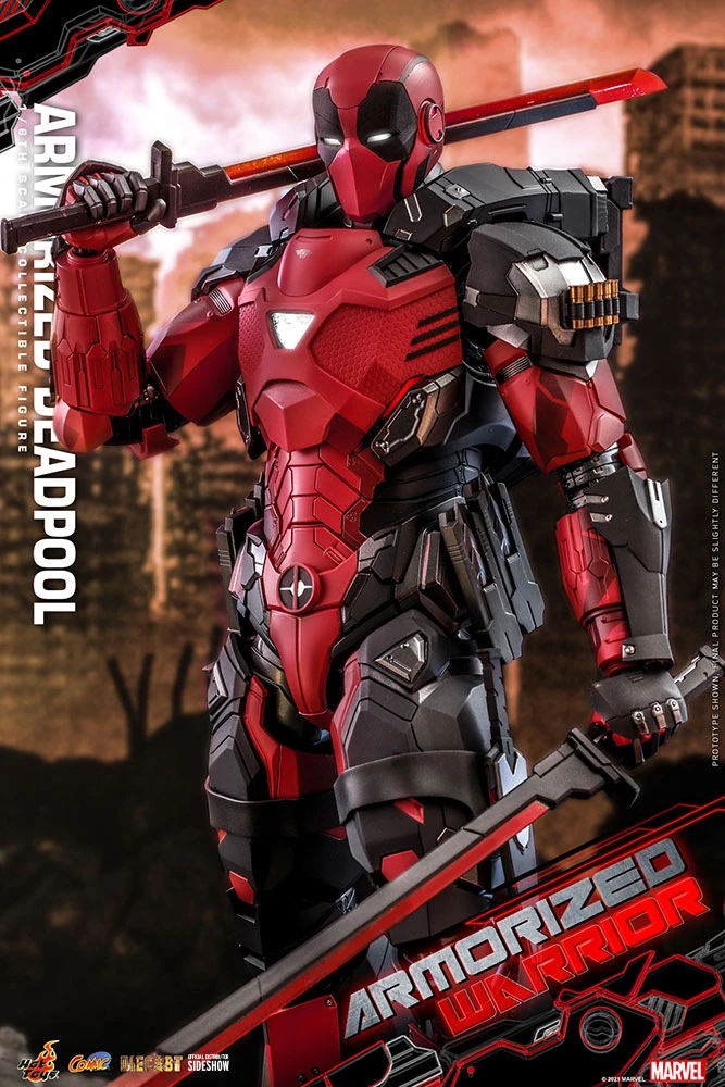 Pre-Orders Hot Toys Comic Masterpiece 1/6 Scale Figure - Armorized Deadpool 5 Pre-Orders Hot Toys Comic Masterpiece 1/6 Scale Figure - Armorized Deadpool