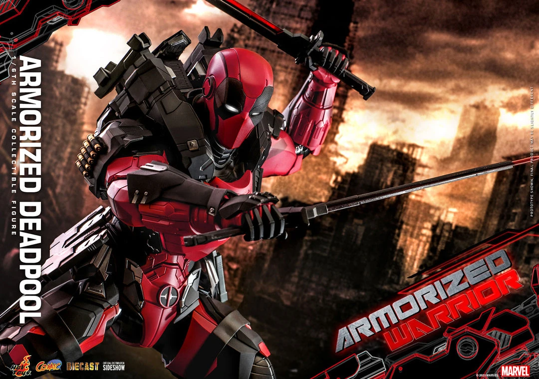 Pre-Orders Hot Toys Comic Masterpiece 1/6 Scale Figure - Armorized Deadpool 13 Pre-Orders Hot Toys Comic Masterpiece 1/6 Scale Figure - Armorized Deadpool