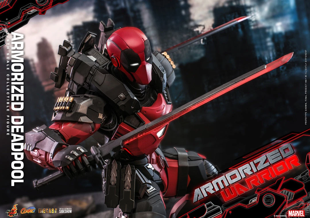 Pre-Orders Hot Toys Comic Masterpiece 1/6 Scale Figure - Armorized Deadpool 16 Pre-Orders Hot Toys Comic Masterpiece 1/6 Scale Figure - Armorized Deadpool