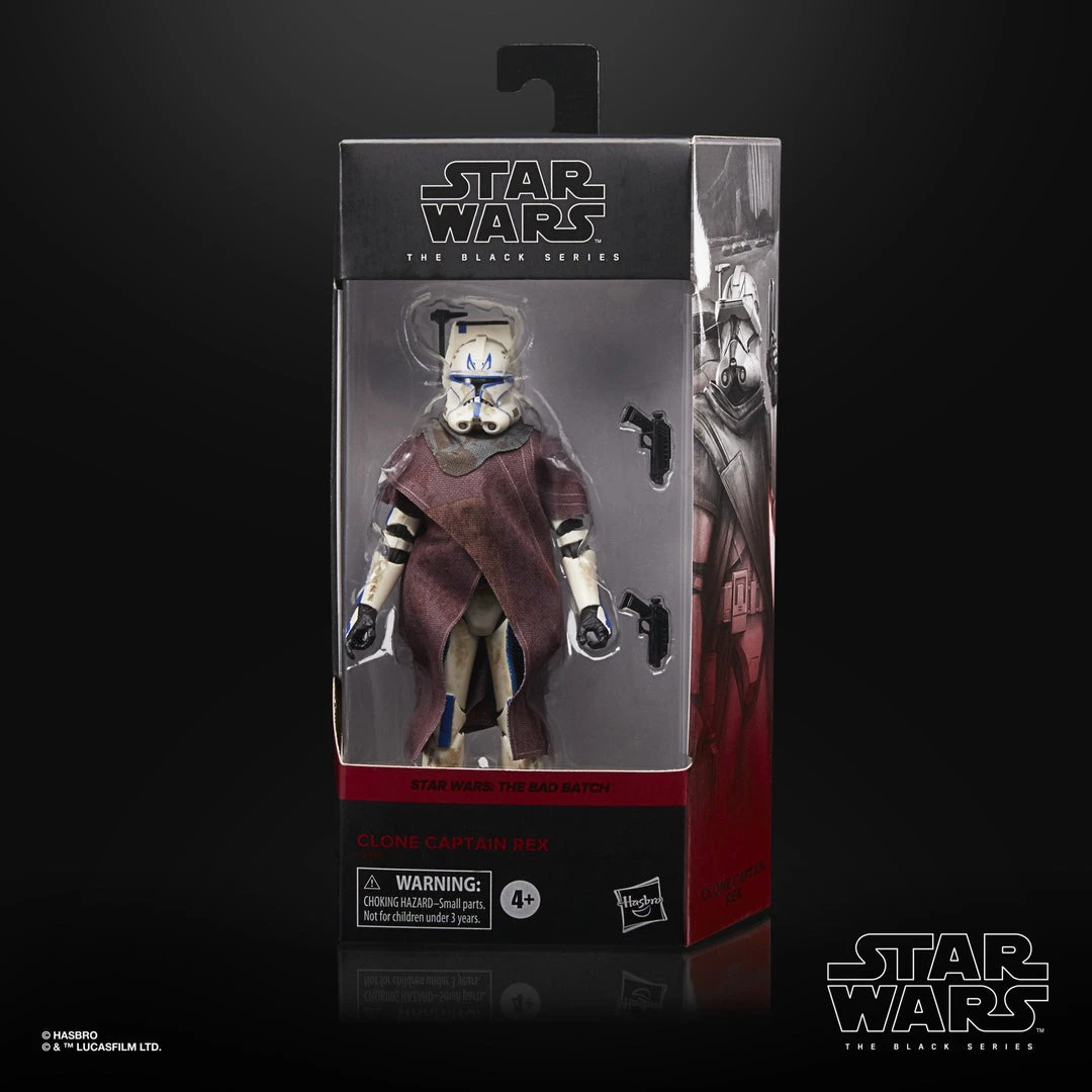 Hasbro Star Wars: The Black Series - The Bad Batch - Clone Captain Rex Exclusive Movies / TV / Sports 5 Hasbro Star Wars: The Black Series - The Bad Batch - Clone Captain Rex Exclusive Movies / TV / Sports
