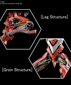 Anime Bandai Evangelion RG - Evangelion Production Model EVA Unit-02