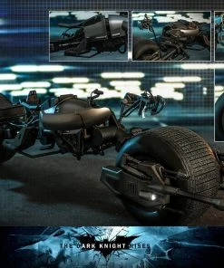 New Arrivals Hot Toys Movie Masterpiece 1/6 Scale Figure - The Dark Knight Rises - Batpod
