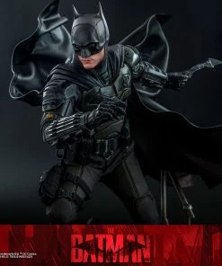 Pre-Orders Hot Toys Movie Masterpiece 1/6 Scale Figure - The Batman - Batman & Bat Signal