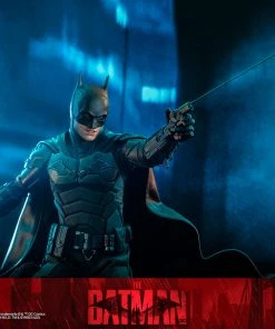 Pre-Orders Hot Toys Movie Masterpiece 1/6 Scale Figure - The Batman - Batman & Bat Signal