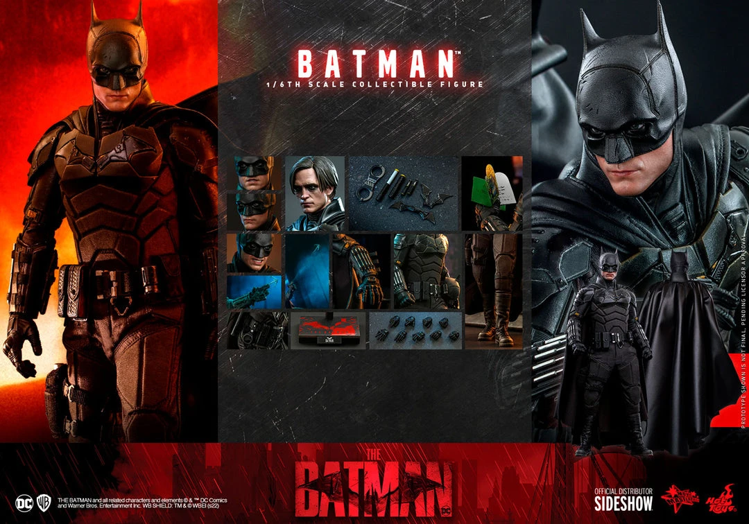 Pre-Orders Hot Toys Movie Masterpiece 1/6 Scale Figure - The Batman - Batman 13 Pre-Orders Hot Toys Movie Masterpiece 1/6 Scale Figure - The Batman - Batman