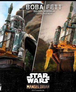 New Arrivals Hot Toys 1/6 Scale Television Masterpiece Series - The Mandalorian - Boba Fett (Deluxe Version)