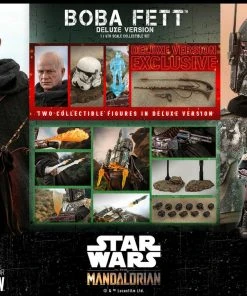 New Arrivals Hot Toys 1/6 Scale Television Masterpiece Series - The Mandalorian - Boba Fett (Deluxe Version)