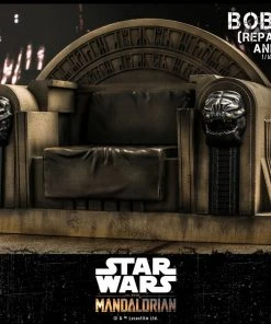 Pre-Orders Hot Toys 1/6 Scale Television Masterpiece Series - The Mandalorian - Boba Fett & Throne Set (Repaint Armor)