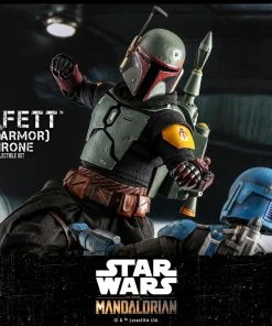 Pre-Orders Hot Toys 1/6 Scale Television Masterpiece Series - The Mandalorian - Boba Fett & Throne Set (Repaint Armor)