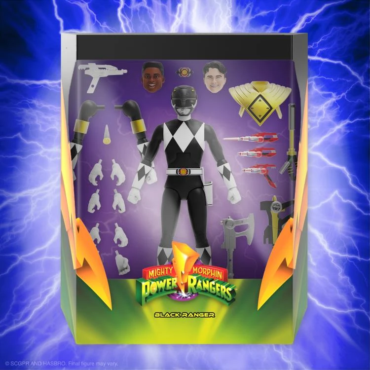 Super 7 Mighty Morphin Power Rangers Ultimates Black Ranger Pre-Orders 6 Super 7 Mighty Morphin Power Rangers Ultimates Black Ranger Pre-Orders