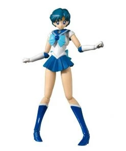 Bandai S.H. Figuarts Sailor Moon - Sailor Mercury - Animation Color Edition "Pretty Guardian Sailor Moon" Anime