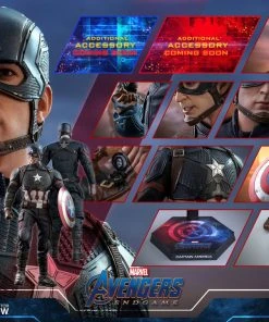 Hot Toys Movie Masterpiece 1/6 Scale Figure - Captain America (Avengers: Endgame)