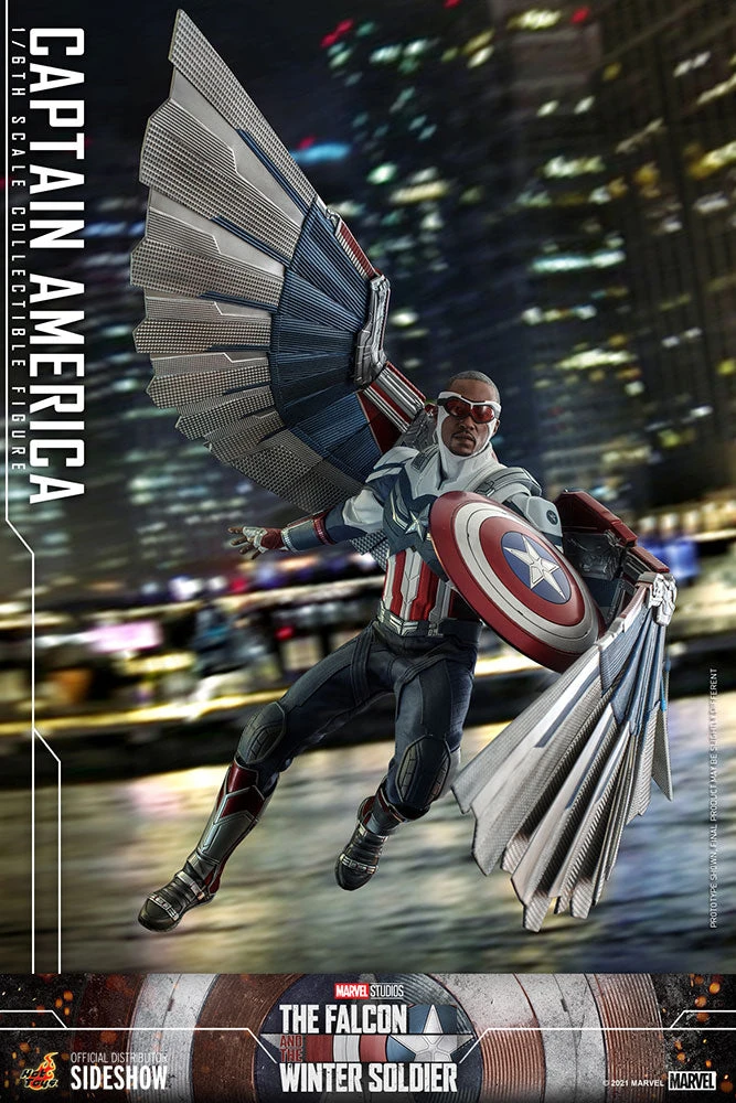 Pre-Orders Hot Toys - Captain America Sixth Scale Figure (The Falcon And The Winter Soldier) 16 Pre-Orders Hot Toys - Captain America Sixth Scale Figure (The Falcon And The Winter Soldier)