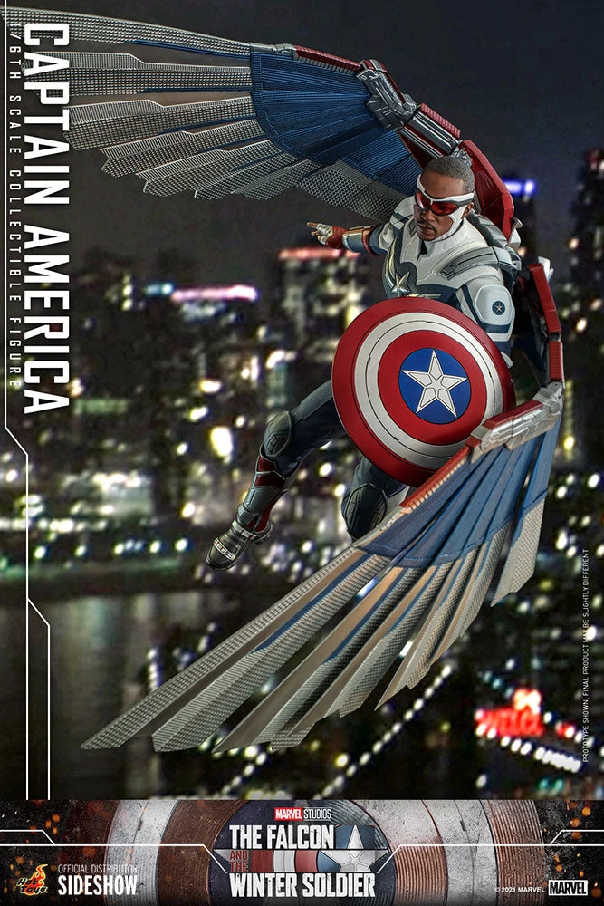 Pre-Orders Hot Toys - Captain America Sixth Scale Figure (The Falcon And The Winter Soldier) 18 Pre-Orders Hot Toys - Captain America Sixth Scale Figure (The Falcon And The Winter Soldier)