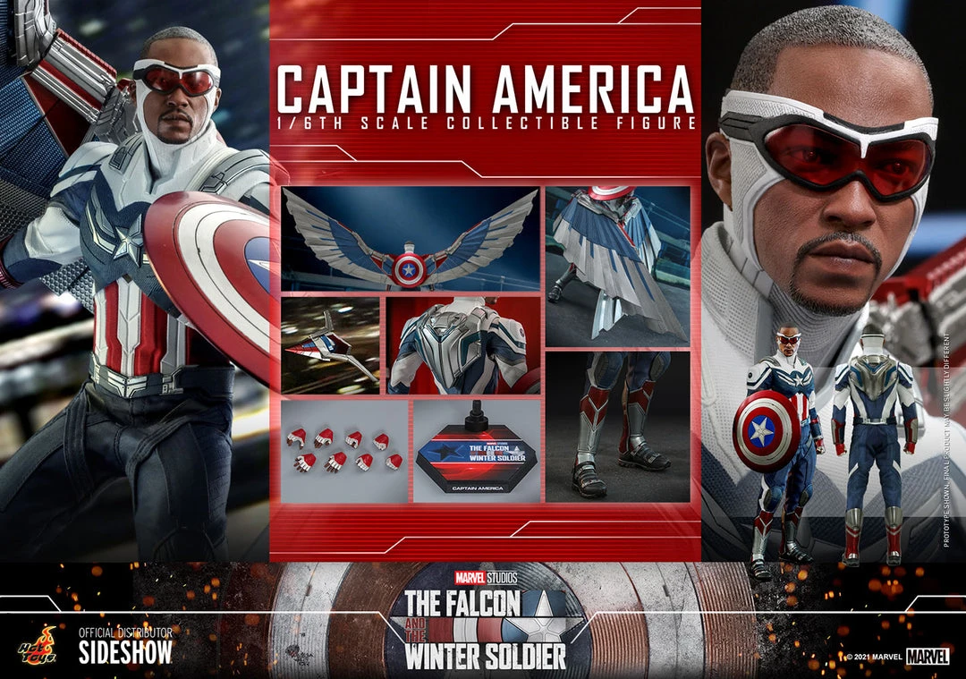 Pre-Orders Hot Toys - Captain America Sixth Scale Figure (The Falcon And The Winter Soldier) 26 Pre-Orders Hot Toys - Captain America Sixth Scale Figure (The Falcon And The Winter Soldier)