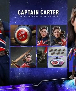 Pre-Orders Hot Toys Sixth Scale Figure - Captain Carter - Marvel What If...?