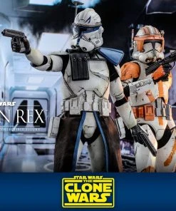 Movies / TV / Sports Hot Toys Television Masterpiece 1/6 Scale Figure - Star Wars: The Clone Wars - Captain Rex