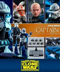 Movies / TV / Sports Hot Toys Television Masterpiece 1/6 Scale Figure - Star Wars: The Clone Wars - Captain Rex