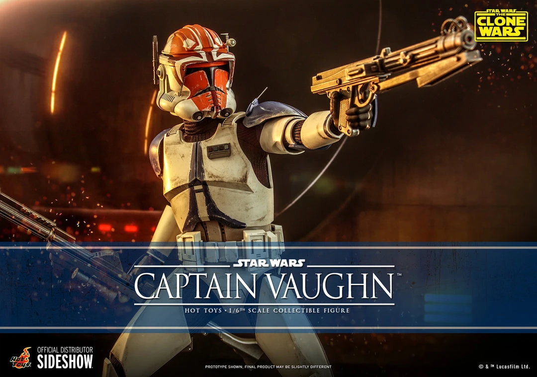 Hot Toys Television Masterpiece 1/6 Scale Figure - Captain Vaughn (The Clone Wars) Pre-Orders 3 Hot Toys Television Masterpiece 1/6 Scale Figure - Captain Vaughn (The Clone Wars) Pre-Orders