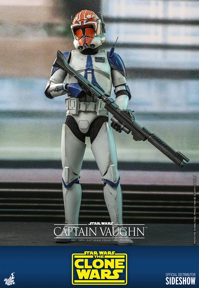 Hot Toys Television Masterpiece 1/6 Scale Figure - Captain Vaughn (The Clone Wars) Pre-Orders 5 Hot Toys Television Masterpiece 1/6 Scale Figure - Captain Vaughn (The Clone Wars) Pre-Orders