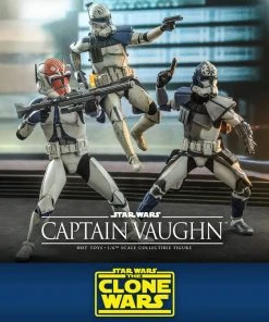 Hot Toys Television Masterpiece 1/6 Scale Figure - Captain Vaughn (The Clone Wars) Pre-Orders 25 Hot Toys Television Masterpiece 1/6 Scale Figure - Captain Vaughn (The Clone Wars) Pre-Orders