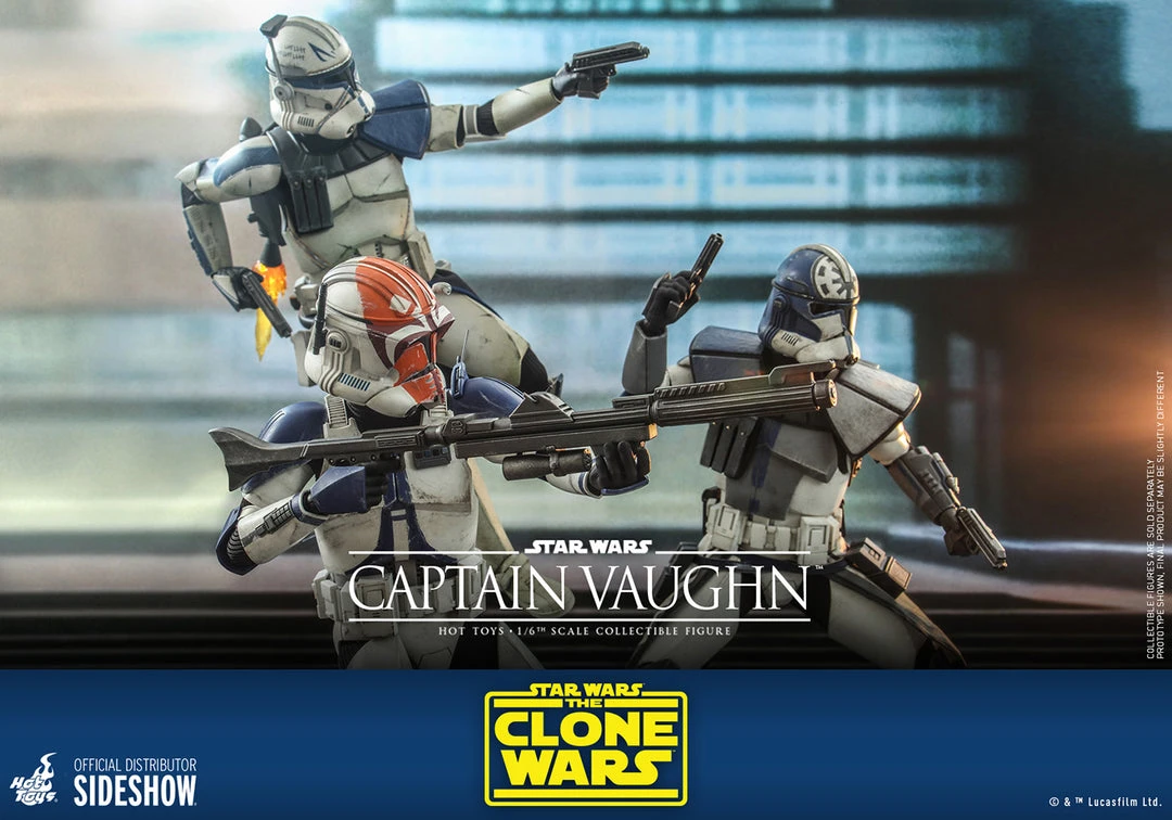 Hot Toys Television Masterpiece 1/6 Scale Figure - Captain Vaughn (The Clone Wars) Pre-Orders 10 Hot Toys Television Masterpiece 1/6 Scale Figure - Captain Vaughn (The Clone Wars) Pre-Orders