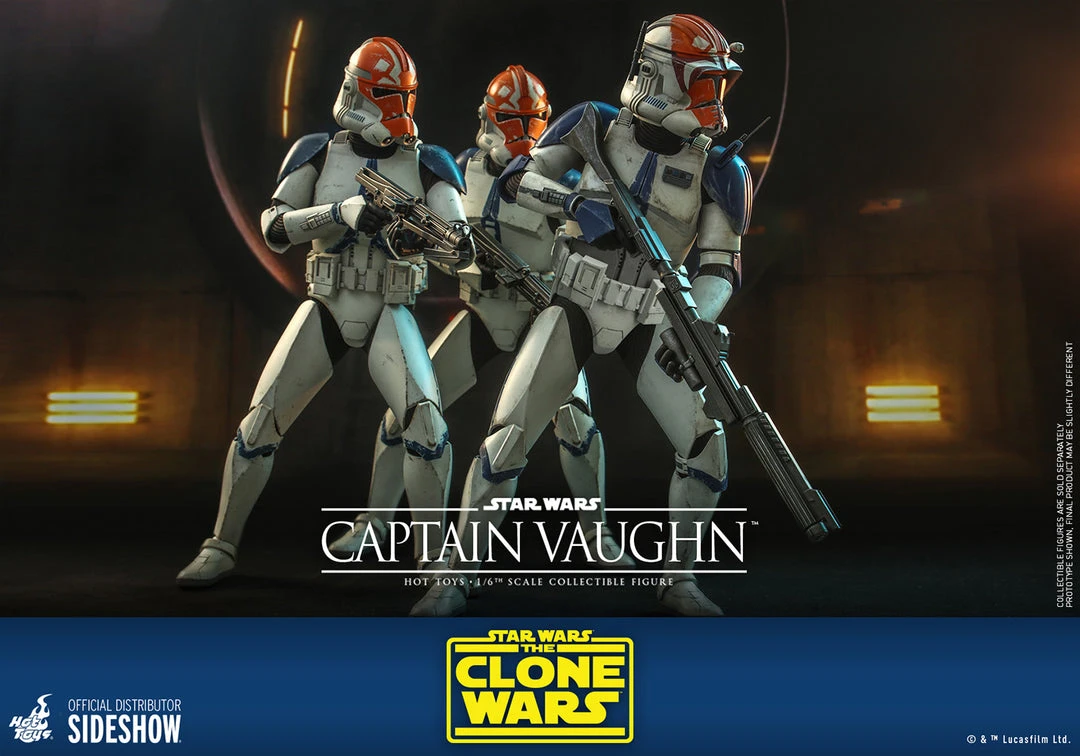 Hot Toys Television Masterpiece 1/6 Scale Figure - Captain Vaughn (The Clone Wars) Pre-Orders 13 Hot Toys Television Masterpiece 1/6 Scale Figure - Captain Vaughn (The Clone Wars) Pre-Orders