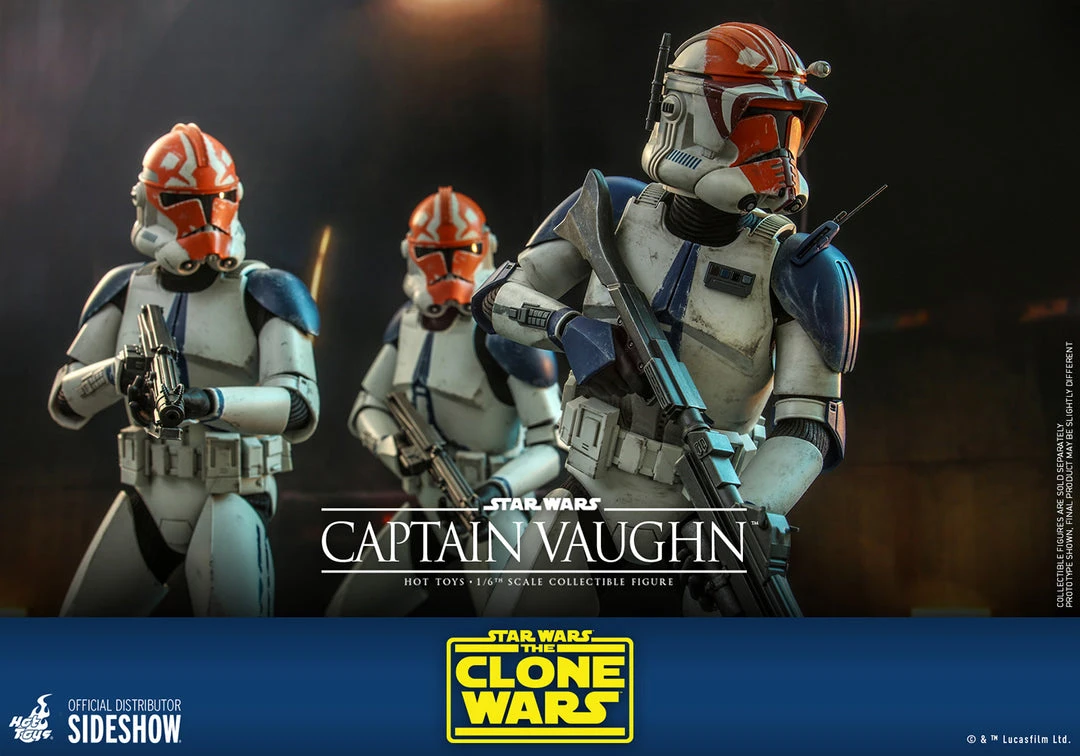 Hot Toys Television Masterpiece 1/6 Scale Figure - Captain Vaughn (The Clone Wars) Pre-Orders 14 Hot Toys Television Masterpiece 1/6 Scale Figure - Captain Vaughn (The Clone Wars) Pre-Orders