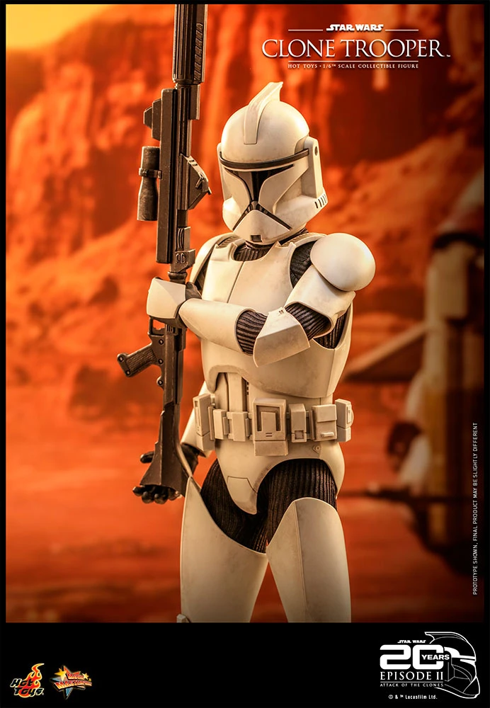 Hot Toys 1/6 Scale Figure - Clone Trooper (Star Wars: Episode II: Attack Of The Clones) 9 Hot Toys 1/6 Scale Figure - Clone Trooper (Star Wars: Episode II: Attack Of The Clones)