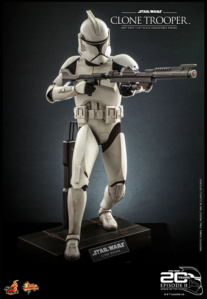 Hot Toys 1/6 Scale Figure - Clone Trooper (Star Wars: Episode II: Attack Of The Clones) 3 Hot Toys 1/6 Scale Figure - Clone Trooper (Star Wars: Episode II: Attack Of The Clones)