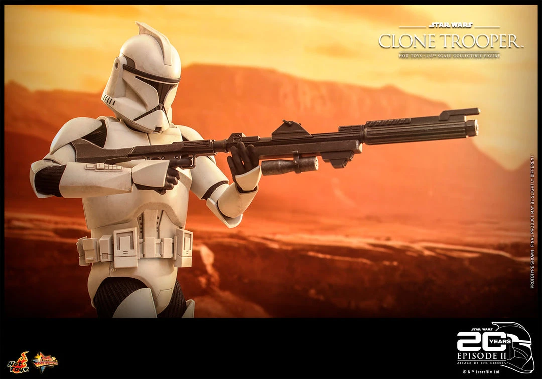 Hot Toys 1/6 Scale Figure - Clone Trooper (Star Wars: Episode II: Attack Of The Clones) 14 Hot Toys 1/6 Scale Figure - Clone Trooper (Star Wars: Episode II: Attack Of The Clones)