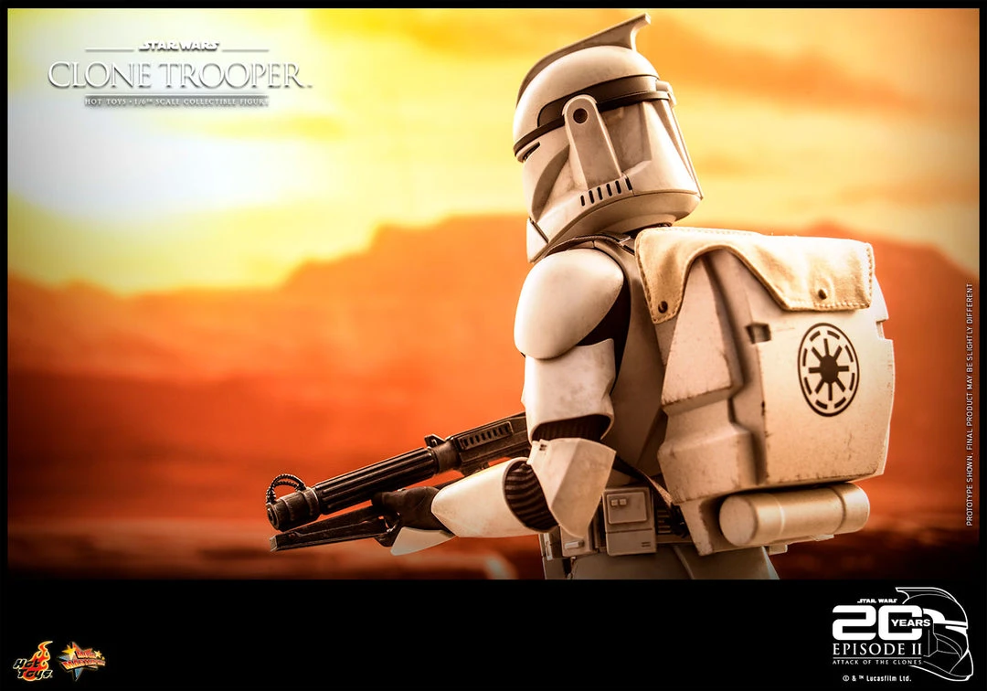 Hot Toys 1/6 Scale Figure - Clone Trooper (Star Wars: Episode II: Attack Of The Clones) 18 Hot Toys 1/6 Scale Figure - Clone Trooper (Star Wars: Episode II: Attack Of The Clones)
