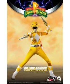 Threezero 1/6 Scale Figure - Mighty Morphin Power Rangers - Yellow Ranger